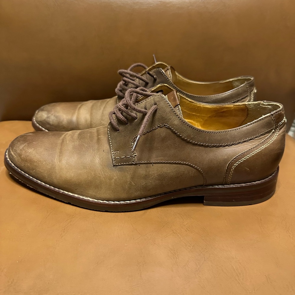 Johnston & Murphy Upton plain toe Oxford shoes - Picture 3 of 5